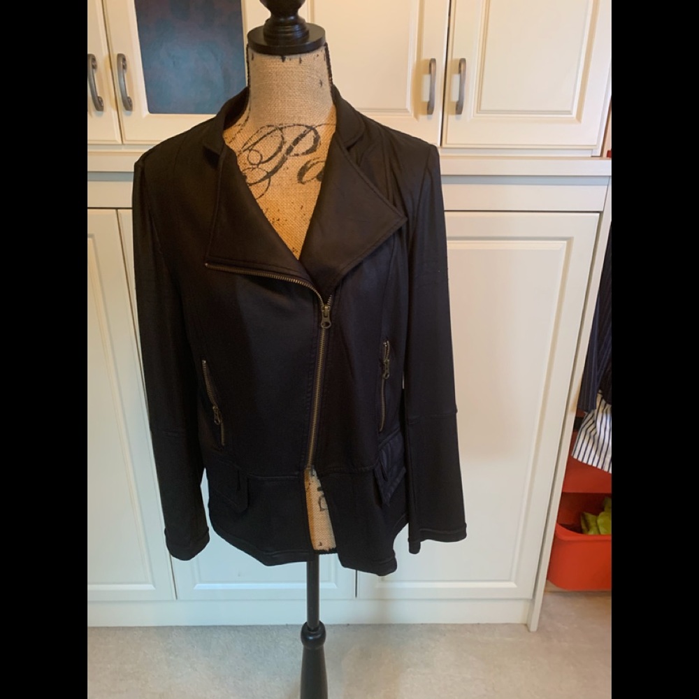 Clara Sun Woo Liquid Leather Jacket XL